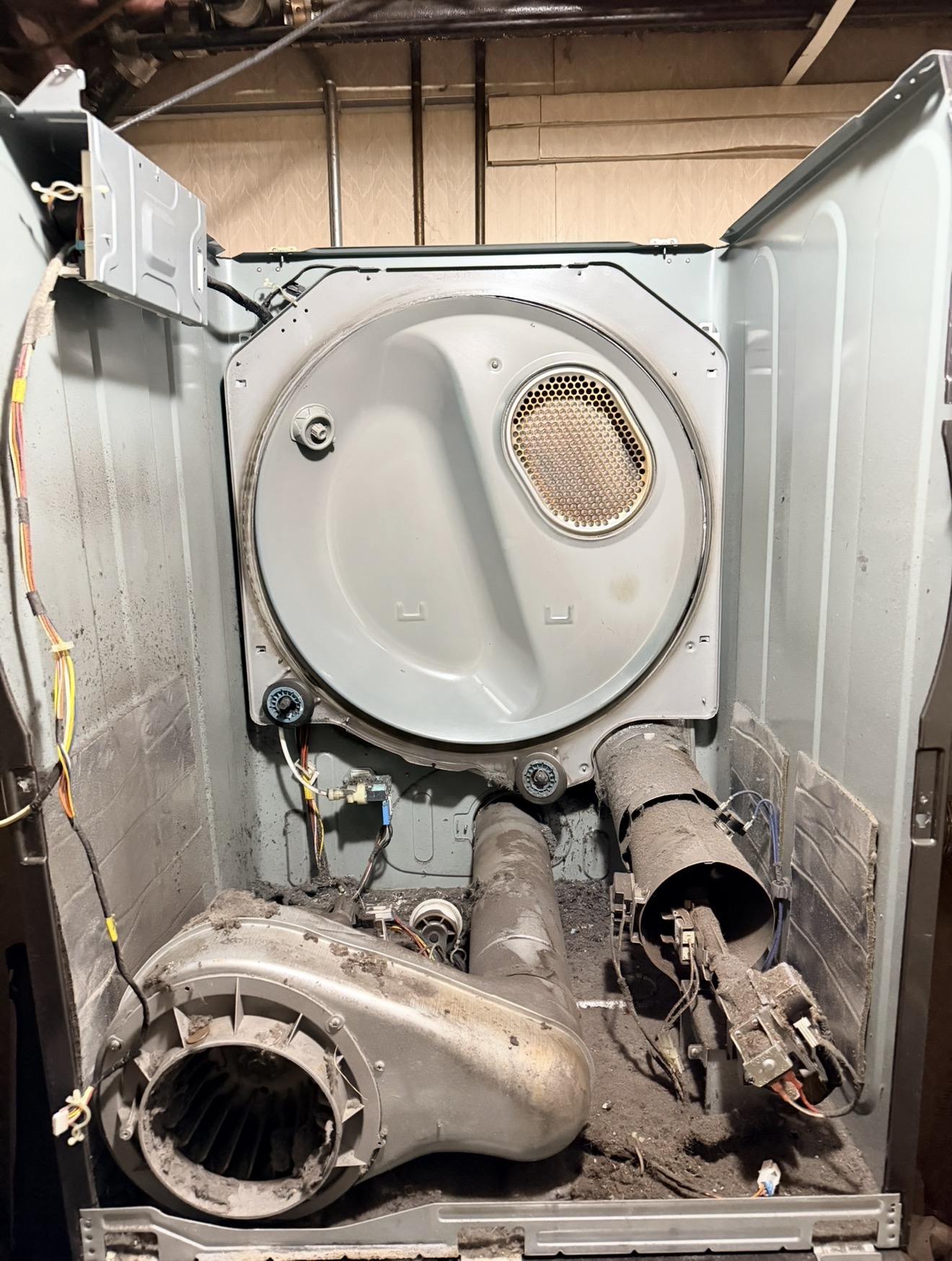 Gas dryer repair Staten Island — gas valve and burner assembly