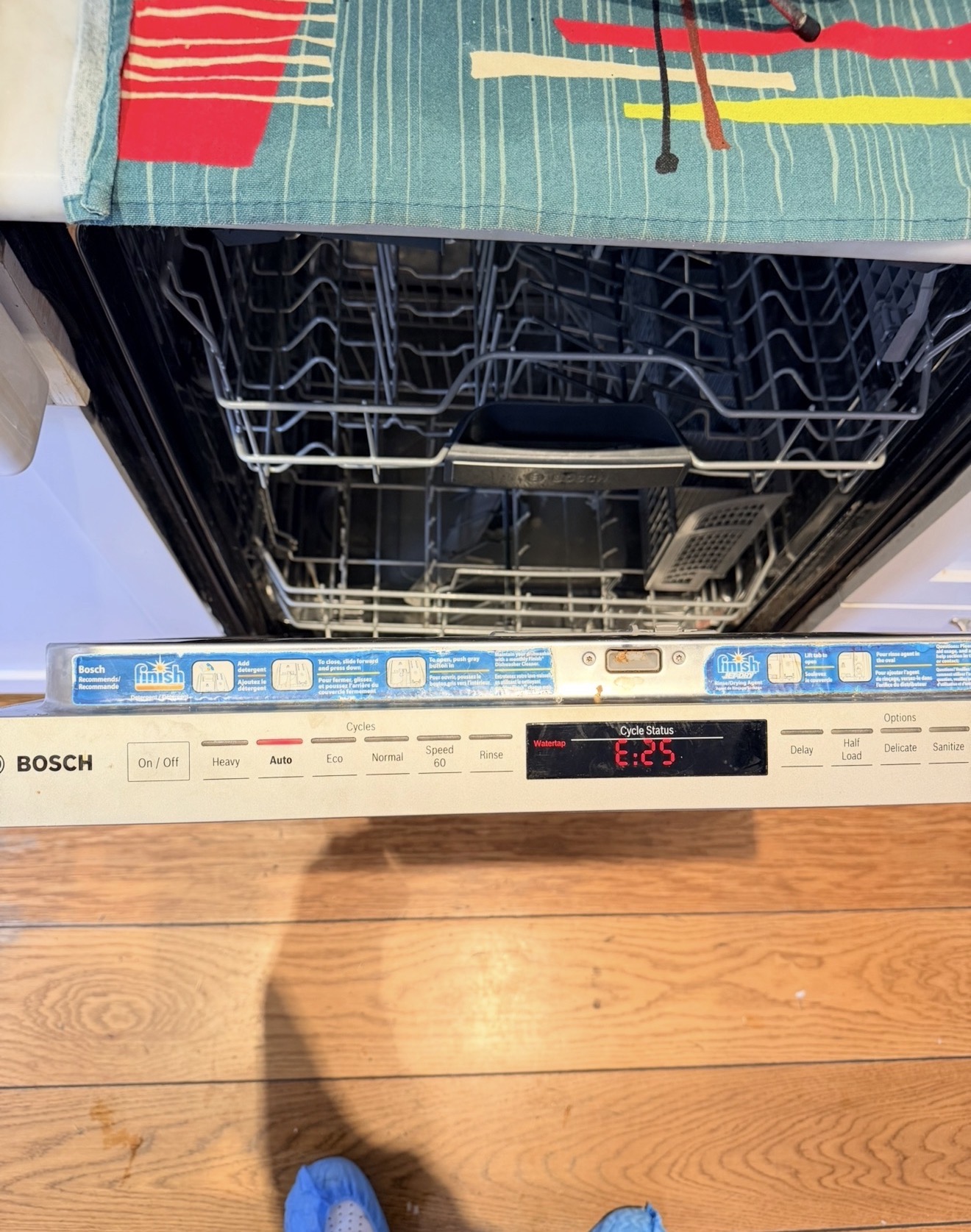 Dishwasher repair work